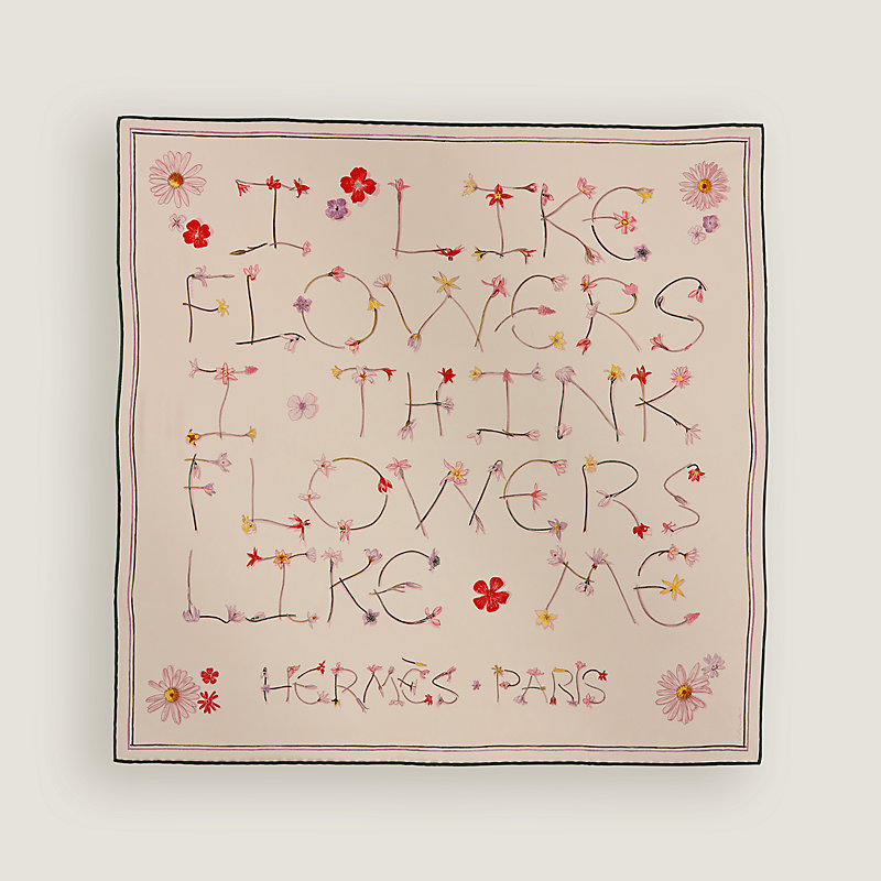 I Like Flowers scarf 70 | Hermès Mainland China I Like Flowers scarf 70 | Hermès Mainland China